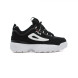 Женские кроссовки FILA Disruptor 2 Black-White 2.0 