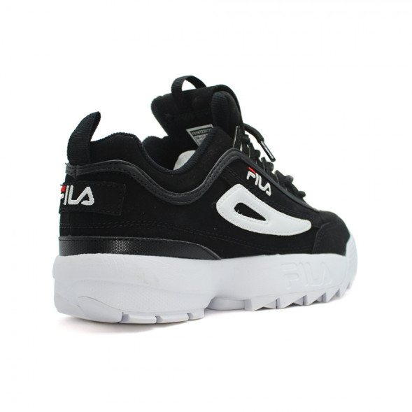Женские кроссовки FILA Disruptor 2 Black-White 2.0 