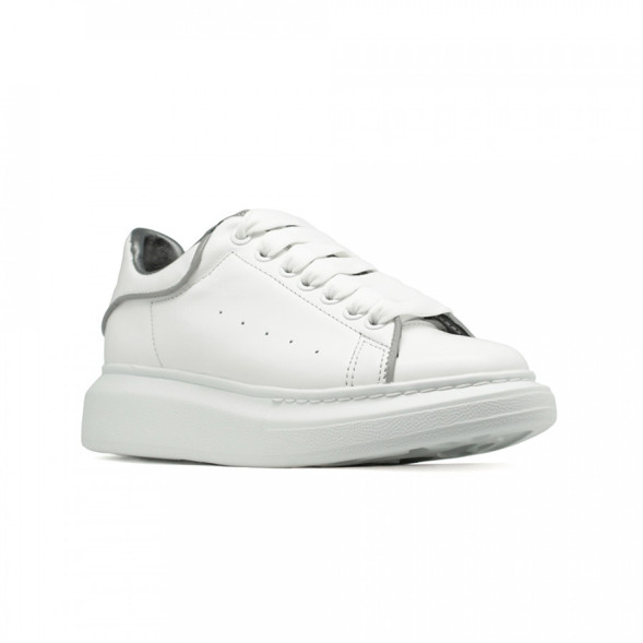 Женские кроссовки Alexander McQueen Luxe Reflect-White