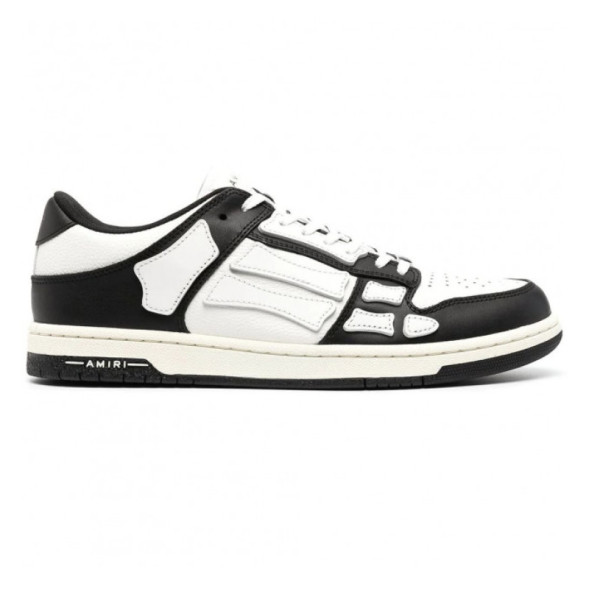 Унисекс кроссовки Amiri Skel Top Low White Black