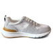 Мужские кроссовки Brunello Cucinelli Suede Textile White