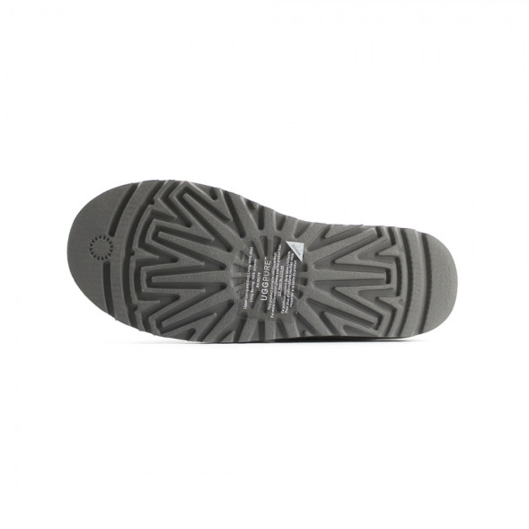 Женские непромокаемые мини угги с пуговицей Bailey Button Mini Grey II