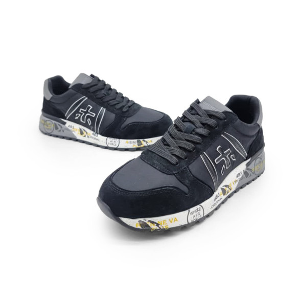Унисекс кроссовки Premiata 483 Textile/Suede Black
