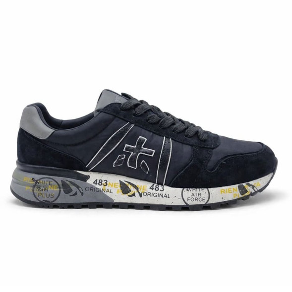 Унисекс кроссовки Premiata 483 Textile/Suede Black