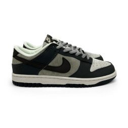Nike Sb Dunk Man Suede Black Grey