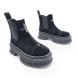 Женские ботинки SMFK Chelsea Suede Black