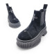 Женские ботинки SMFK Chelsea Suede Black