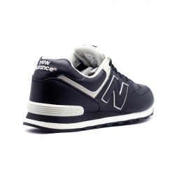 New Balance 574 XXL Leather Black
