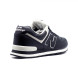 Мужские кроссовки New Balance 574 XXL Leather Black