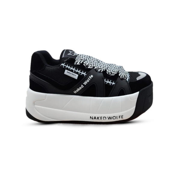 Унисекс кроссовки Naked Wolfe Slide Black/White
