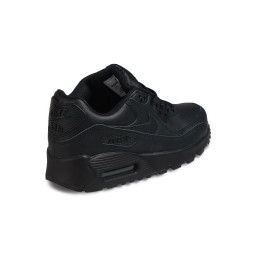 NIKE AIR MAX90 BLACK LEATHER