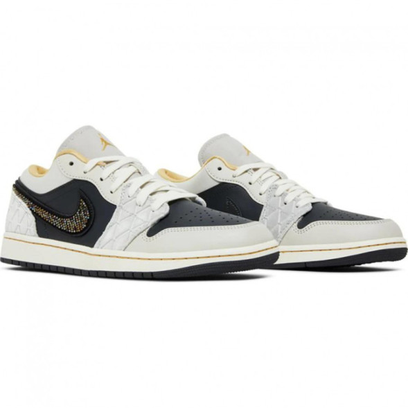 Унисекс кроссовки Nike Air Jordan 1 Low SE Beaded Swoosh