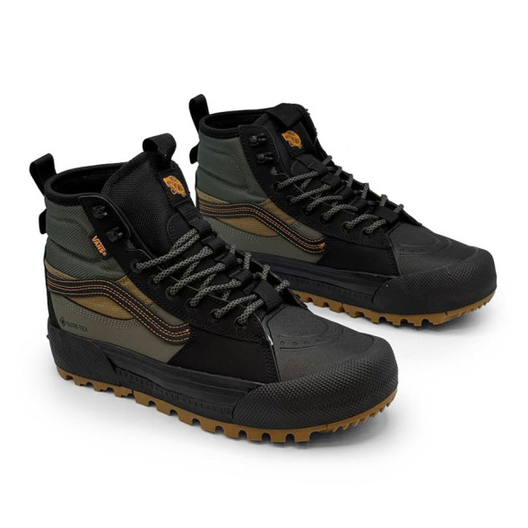 Мужские кеды Vans SK8 Hi Gore-Tex Mte-3 Olive Beige Black