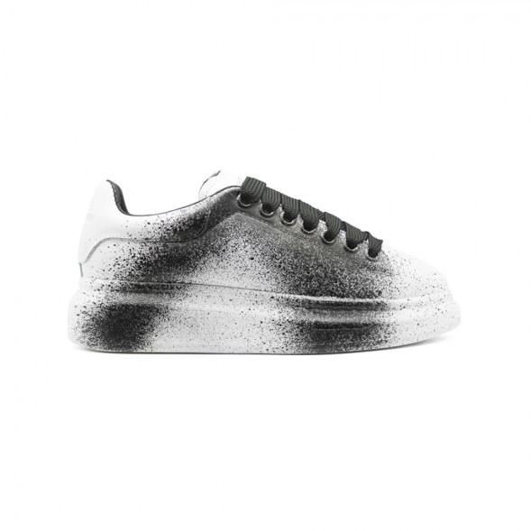 Женские кроссовки Alexander McQueen Luxe Black Printed