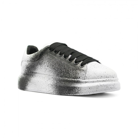 Женские кроссовки Alexander McQueen Luxe Black Printed