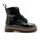 Женские ботинки Dr. Martens Jadon Patent Rainbow Black