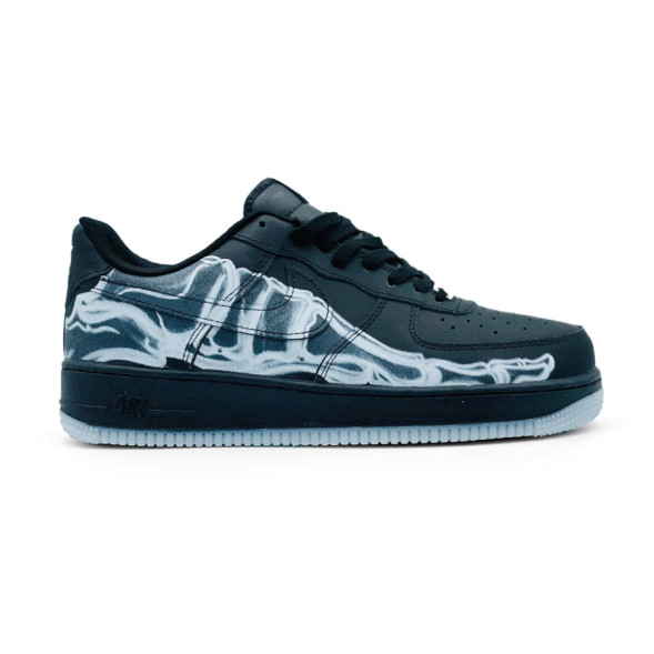 Унисекс кроссовки Nike Air Force Skeleton Black