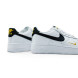 Унисекс кроссовки Nike Air Force 1 Low White/Black/Gold