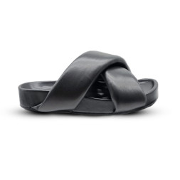 JW Anderson Flip-flops Leather Black