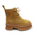 Женские ботинки SMFK High Boots Suede Brown