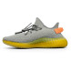 Мужские кроссовки Adidas Yeežy Boost 350 V2 Grey/Orange
