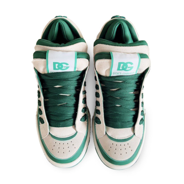 Мужские кроссовки Dolce &amp; Gabbana New Roma White/Green