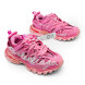 Женские кроссовки Balenciaga Track 3 Graffiti Pink