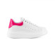 Женские кроссовки Alexander McQueen Luxe Fuchsia Patent
