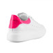 Женские кроссовки Alexander McQueen Luxe Fuchsia Patent