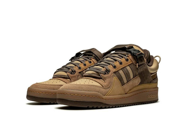 Унисекс кроссовки Bad Bunny X Adidas Originals Forum 84 Low Dark Brown