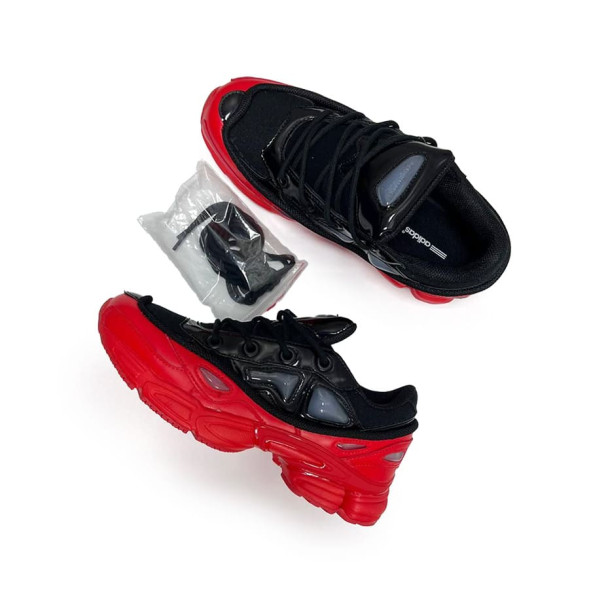 Мужские кроссовки Adidas Raf Simon's Ozweego Bunny Black/Red