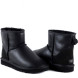 Женские мини угги Mini Metallic Black