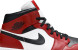 Унисекс кроссовки Nike Air Jordan 1 Mid 'Chicago Black Toe'