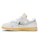Унисекс кроссовки Nike Dunk Low Off-white Lo 01 Of 50