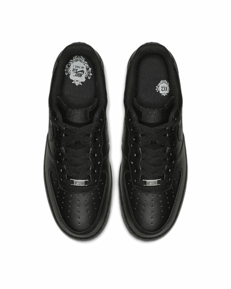 Унисекс кроссовки Nike Air Force 1 Low Black/Black ’07