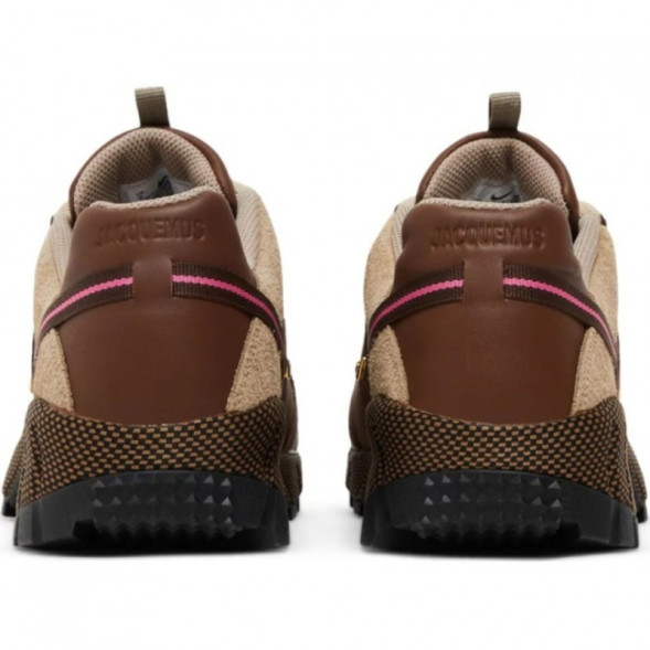 Унисекс кроссовки Nike Air Humara x Jacquemus Brown and Gold