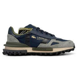 Lacoste Anti Slip Wear Resistant Low Top Casual Shoes Men's Blue