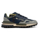 Мужские кроссовки Lacoste Anti Slip Wear Resistant Low Top Casual Shoes Men's Blue