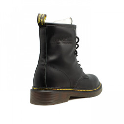 Женские ботинки с мехом Dr. Martens Black 1