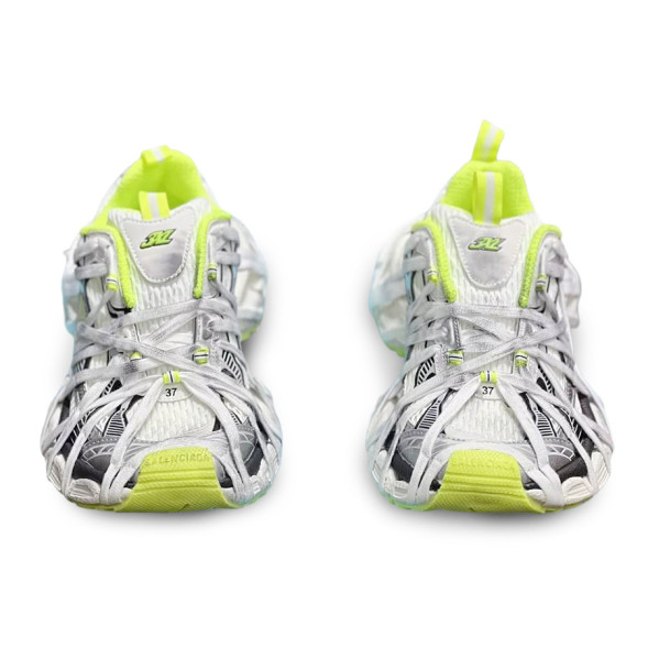 Женские кроссовки Balenciaga 3XL Extreme Lace Sneaker White/Grey/Yellow