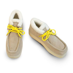Miu-Miu Chukka Platform Sand