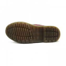 Женские ботинки с мехом Dr. Martens Cherry Red