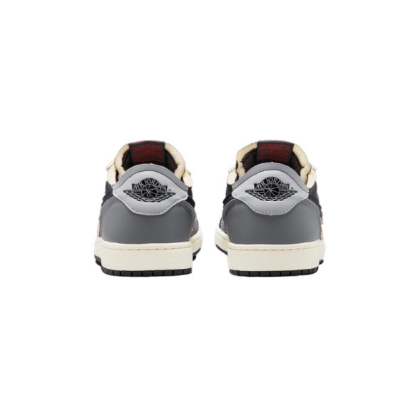 Унисекс кроссовки Nike Air Jordan 1 Low OG EX Black Smoke Grey