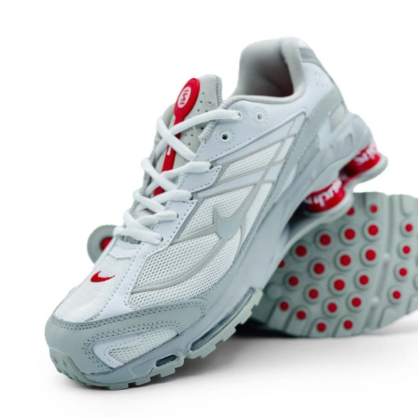 Мужские кроссовки Nike Shox Supreme White Man