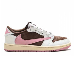 Travis Scott x Air Jordan 1 Pink Oxford