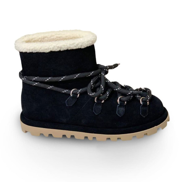 Женские зимние сапоги Miu-Miu LoonarBoot Black
