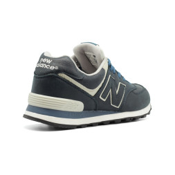 New Balance Мужские 574 Leather Navy