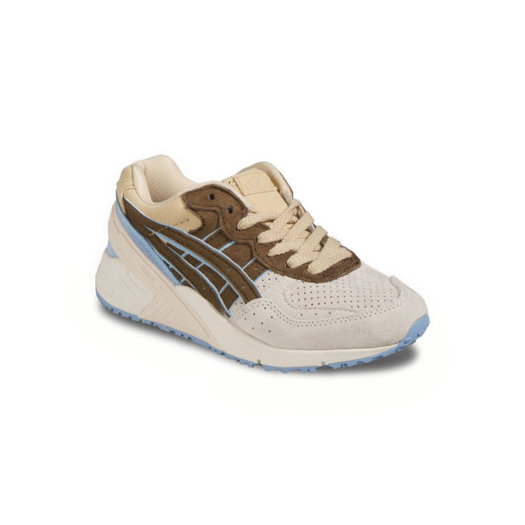 Женские кроссовки ASICS GEL LYTEV BLUE BROWN 1