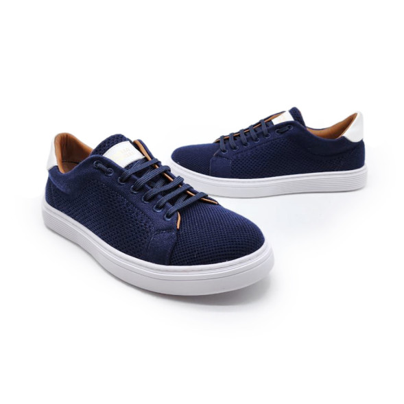 Унисекс кроссовки Brunello Cucinelli Navy Textille