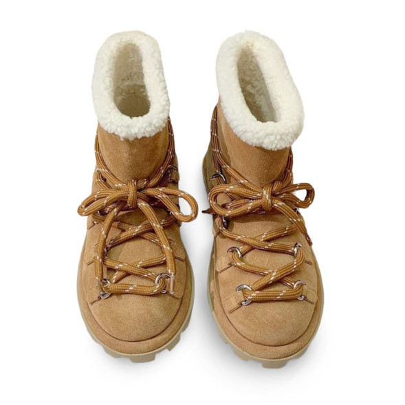 Женские сапоги Miu-Miu LoonarBoot Chestnut